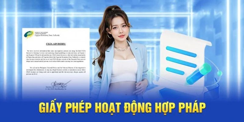 Giấy phép hoạt động hợp pháp